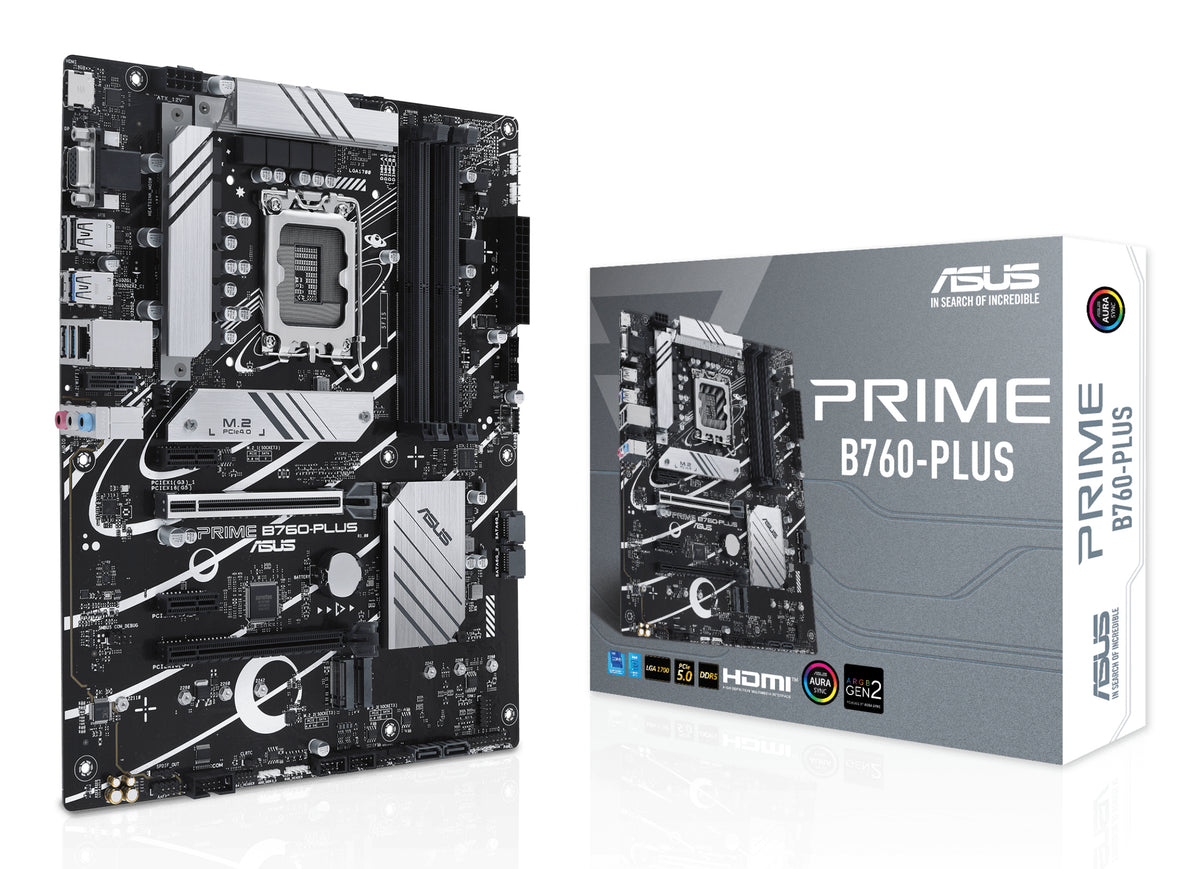 Carte Mere - ASUS - PRIME B760-PLUS - Socket LGA1700 - DDR5 - ATX