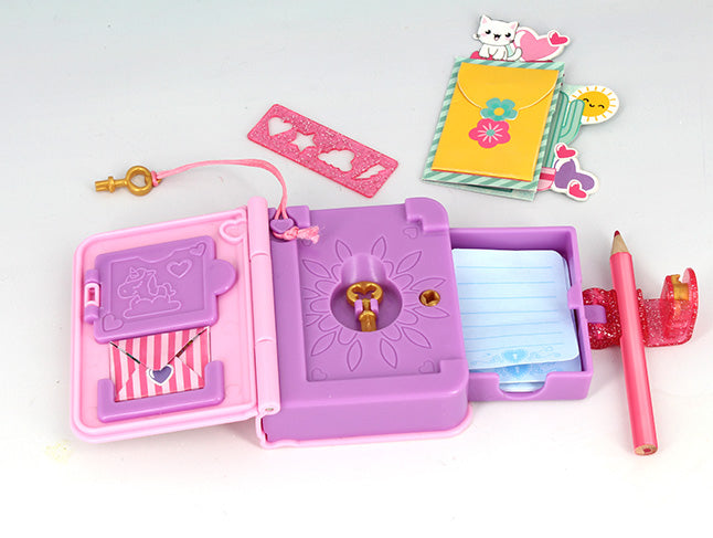 Mini Journal - KD - Funlockets - Mon Mini Journal Secret - Amuse-toi a personnaliser ton journal