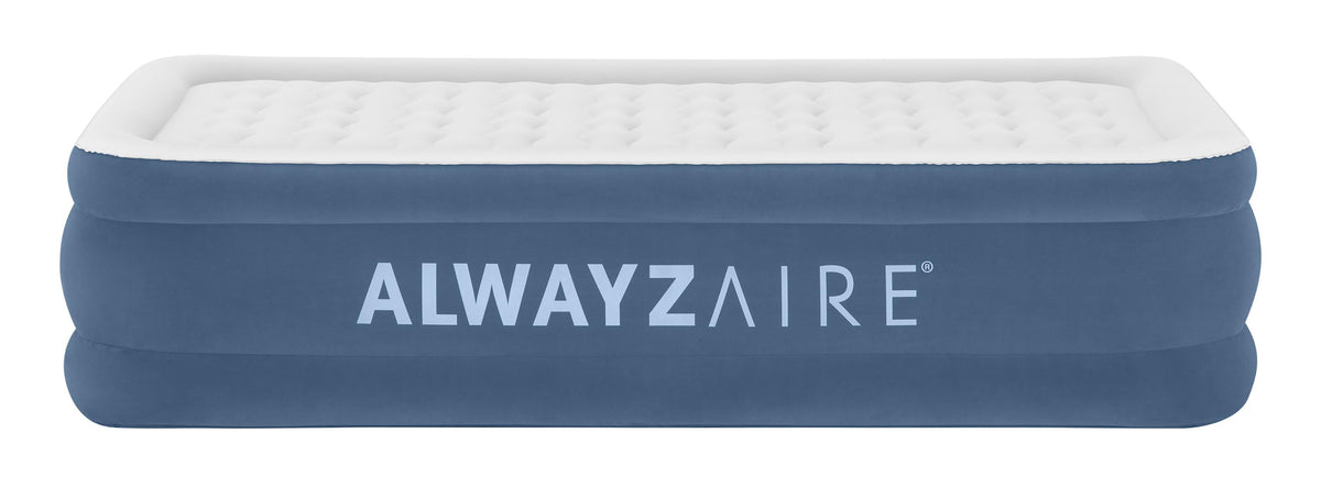 Bestway AlwayzAire™ Matelas gonflable une personne Twin avec double pompe intégrée 1,91 m x 97 cm x 46 cm