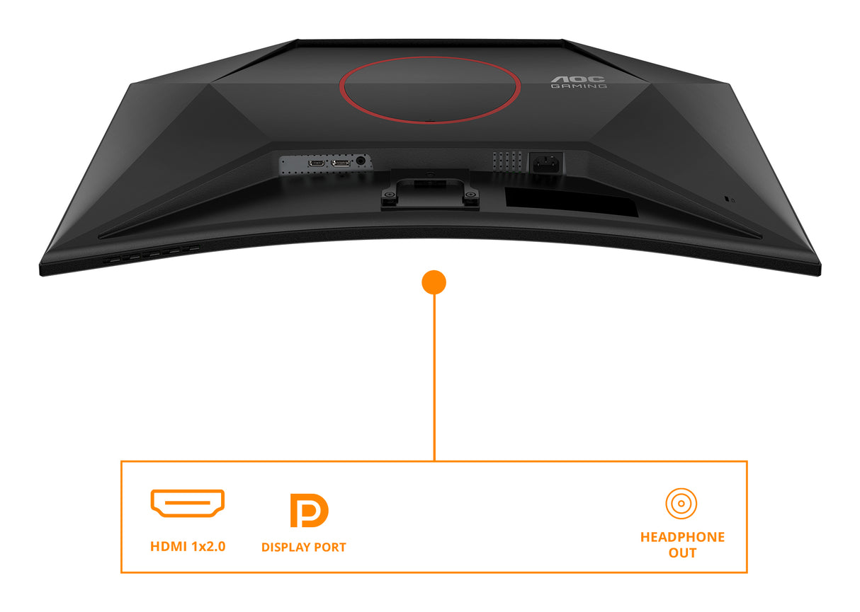 Ecran PC incurvé Gamer - AOC - 32'' - FHD - 260Hz OC (240Hz natif) - Dalle VA - 0,3ms - C32G42ZE