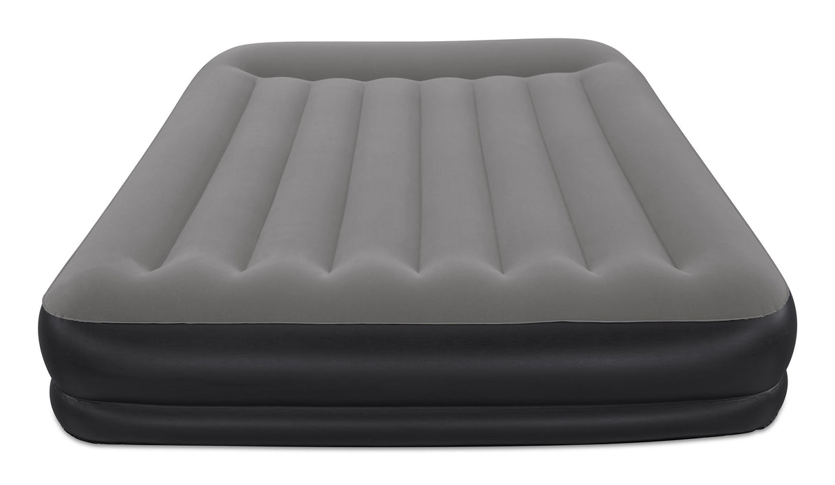 Matelas gonflable - BESTWAY - 671BU - Tritech Queen - 2 places, pompe USB intégrée, 2,03 m x 1,52 m x 36 cm