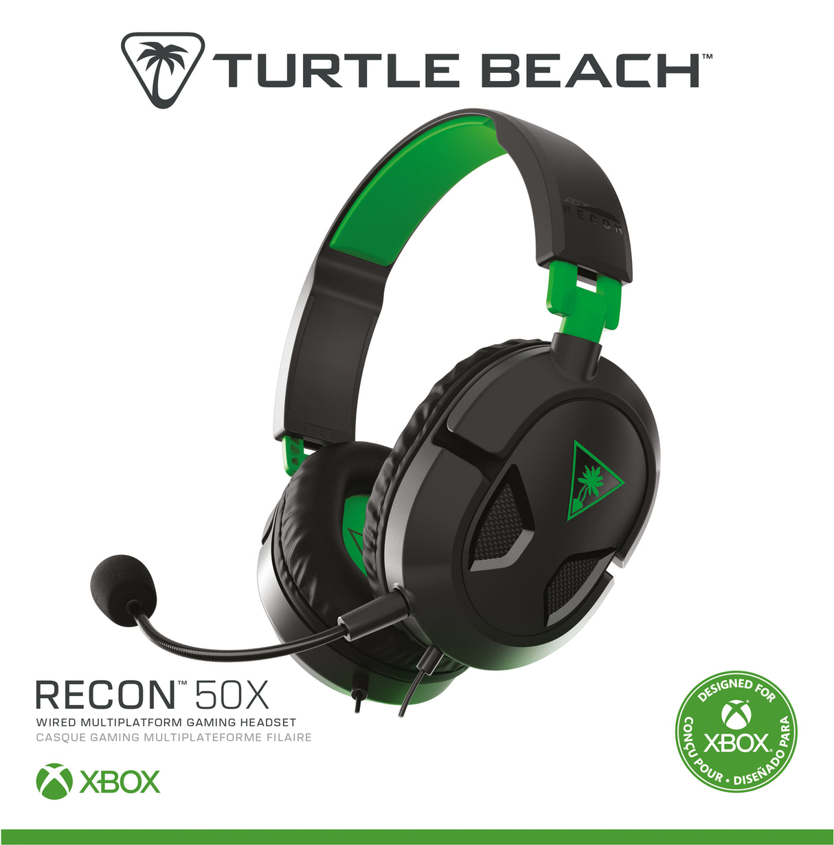 Casque Gaming TURTLE BEACH Recon 50X pour Xbox One - TBS-2303-02