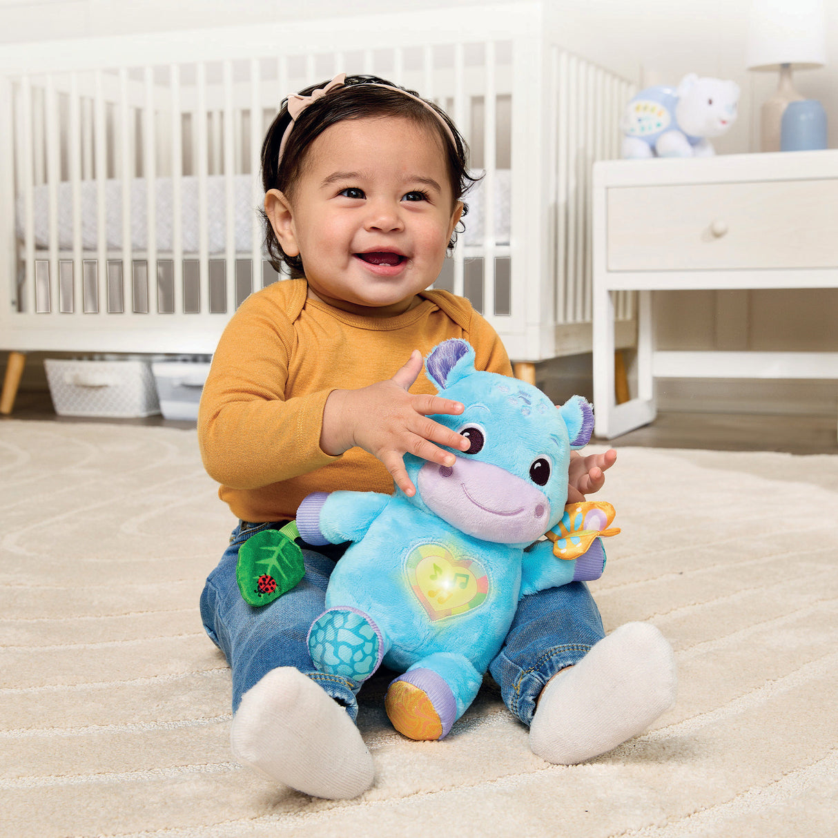 VTECH THÉO, MON HIPPO CALIN (BOUTEILLES PLASTIQUE RECYCLÉES).