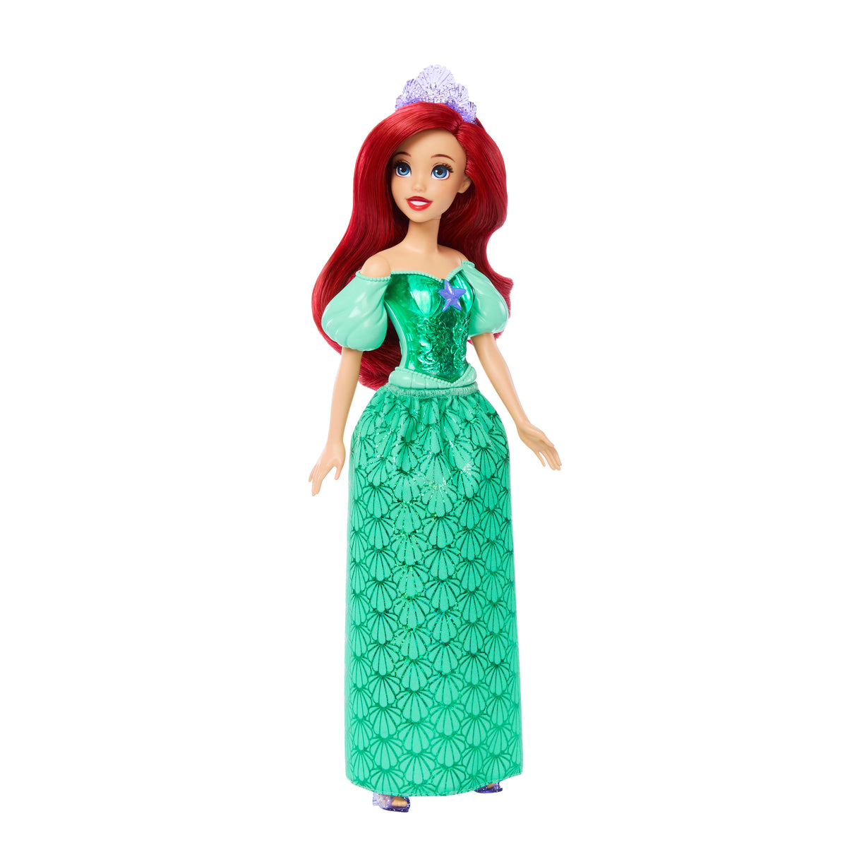 Ariel Poupée 29 cm, Mattel Poupée Disney Princesses habillage et accessoires HLW10