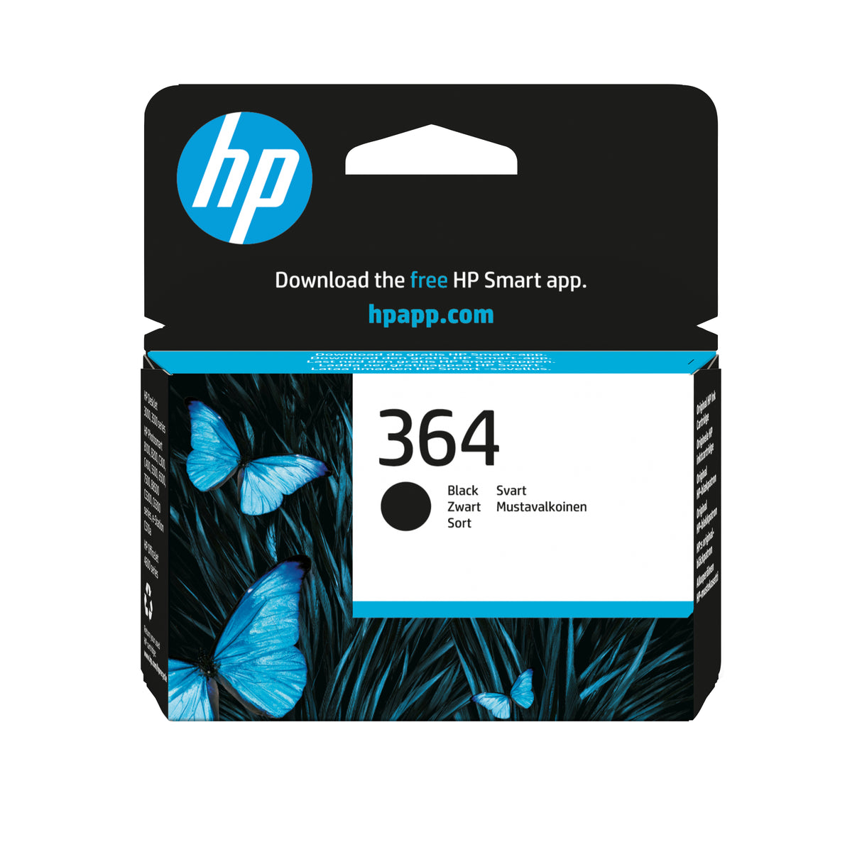 HP 364 cartouche d'encre noire authentique (CB316EE) pour HP DeskJet 3070A et HP Photosmart 5525/6525