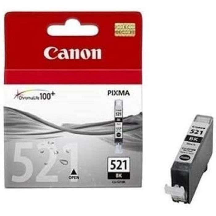 Cartouche d'encre CANON CLI-521BK (Noir)