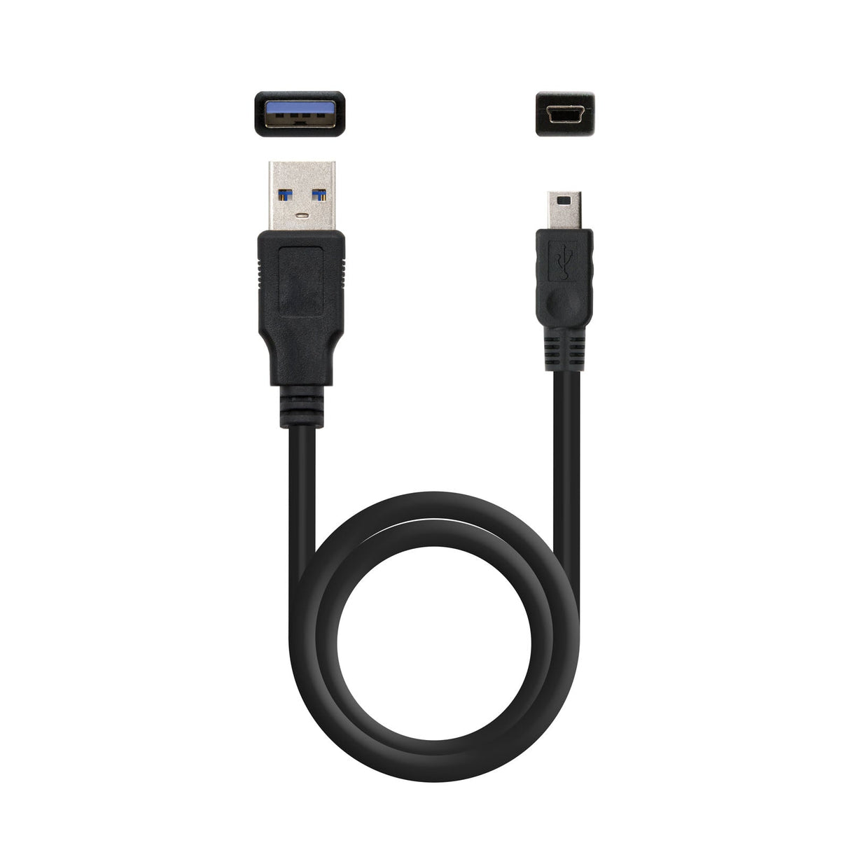 Boitier externe USB 3.1 TooQ TQE-2522 - S-ATA 2,5" (Noir)