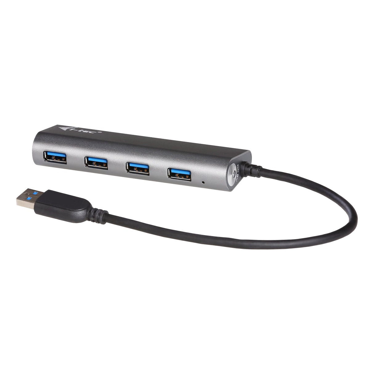Hub 4x USB 3.0 aliment� I-Tec Metal Charging (Gris)