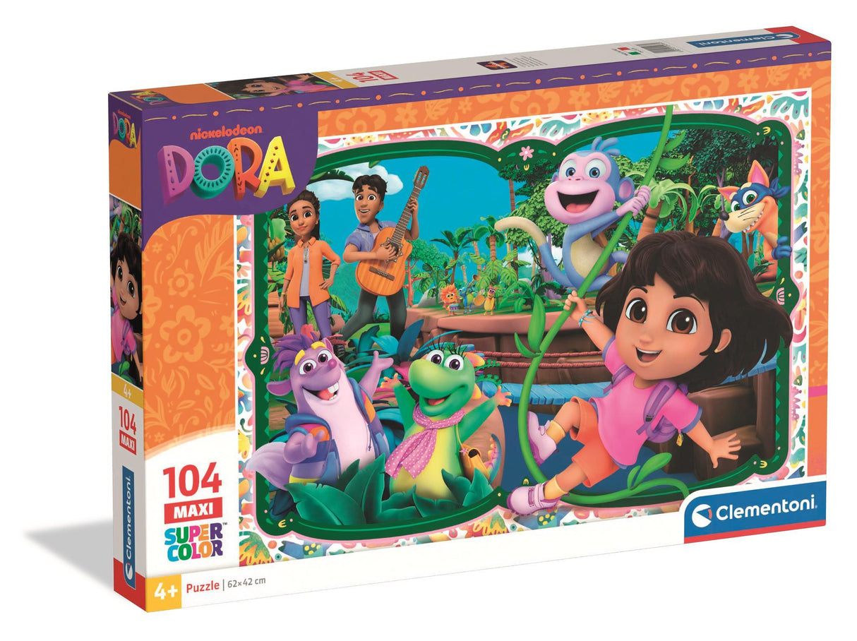 CLEMENTONI - 104 pieces Maxi - Dora