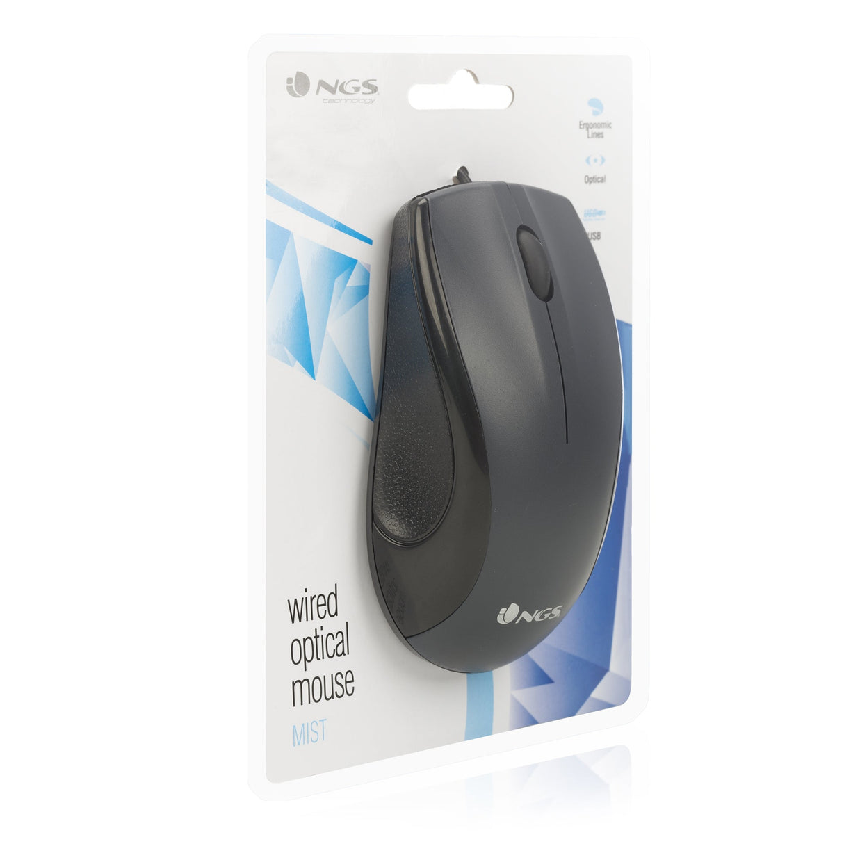 Souris filaire NGS Mist (Noir)