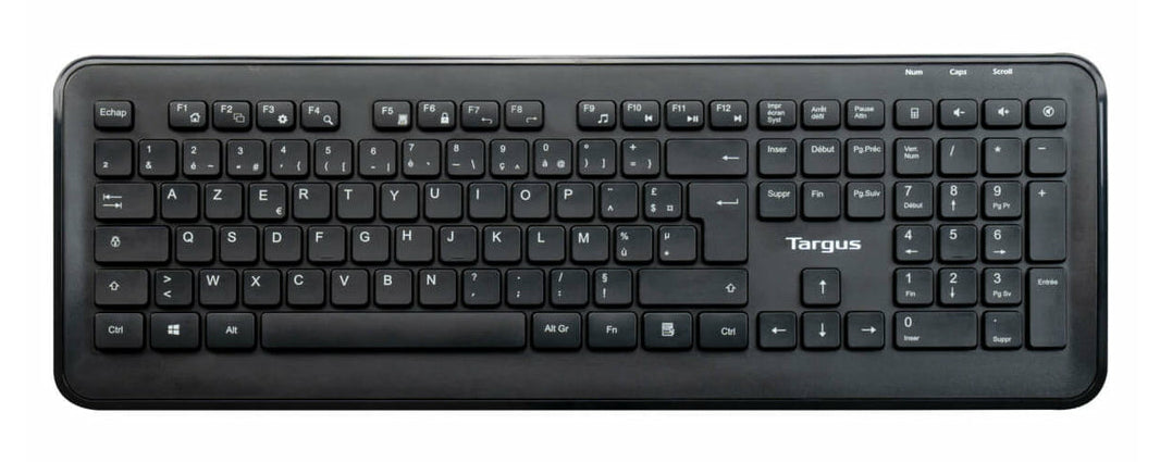 Pack 2en1 (Clavier/Souris) sans fil Targus Combo (Noir)