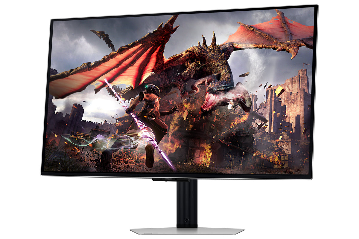Ecran PC Gamer - SAMSUNG - 32'' - 4K UHD - 240Hz - Dalle OLED - 0,03ms - Ajustable en hauteur - Odyssey OLED G8 G80SD