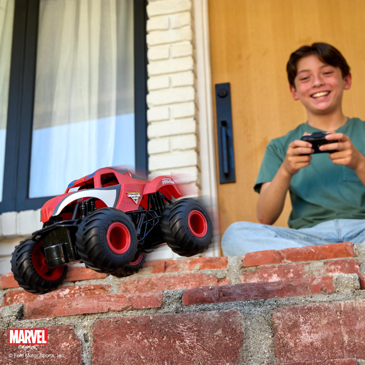 Spider-Man - Véhicule radiocommandé - 1:24 - Monster Jam