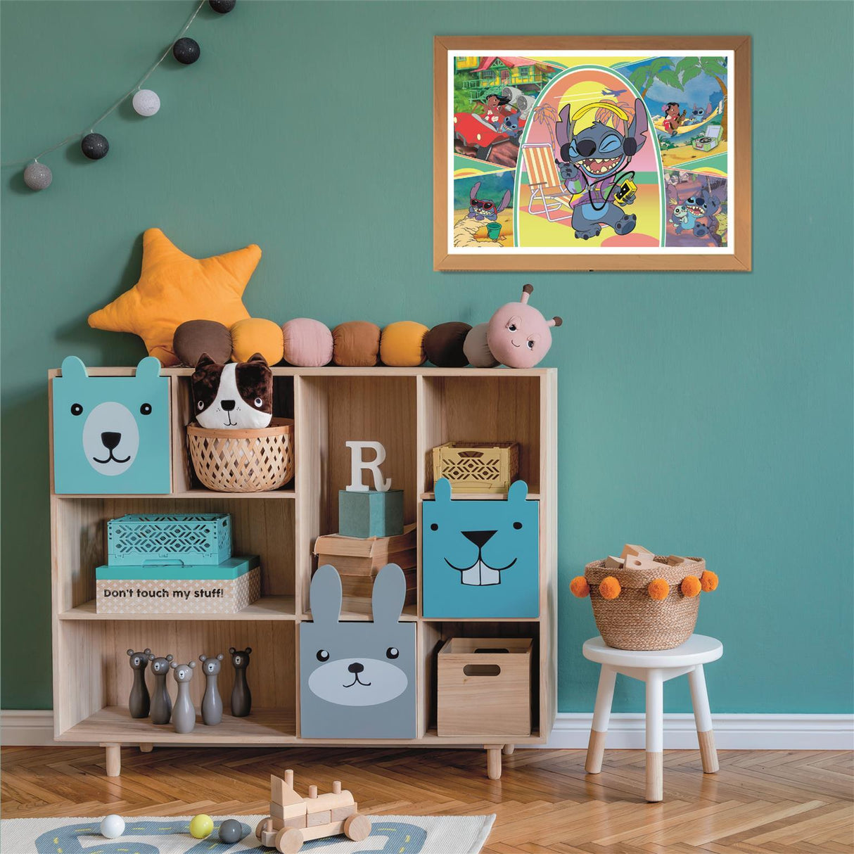 Puzzle Stitch 180 pieces Super, Pour enfants a partir de 3 ans, Theme dessins animés, CLEMENTONI