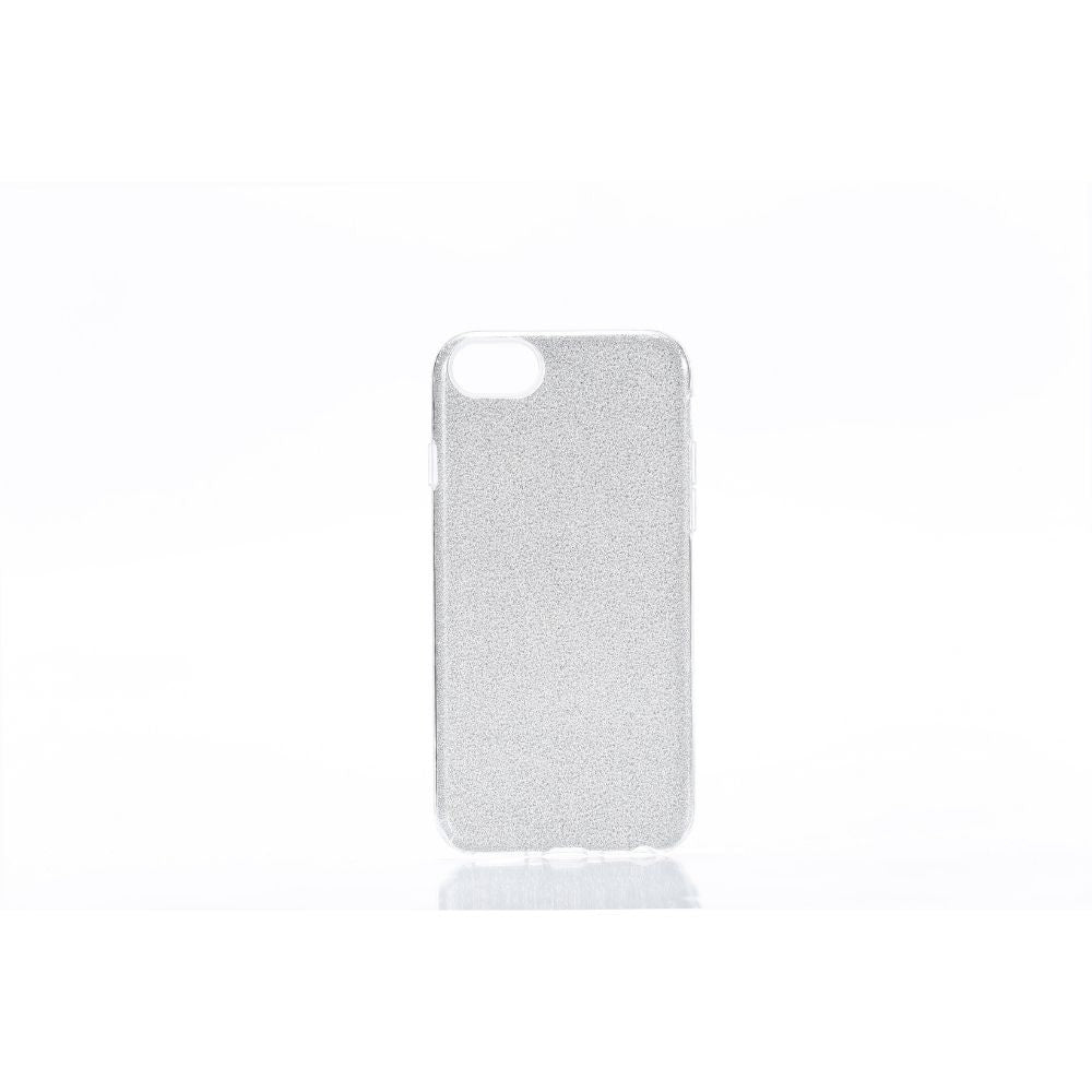We coque de protection PAILLETTES APPLE IPHONE 6 / 6S / 7 / 8 / SE 2020 Argent