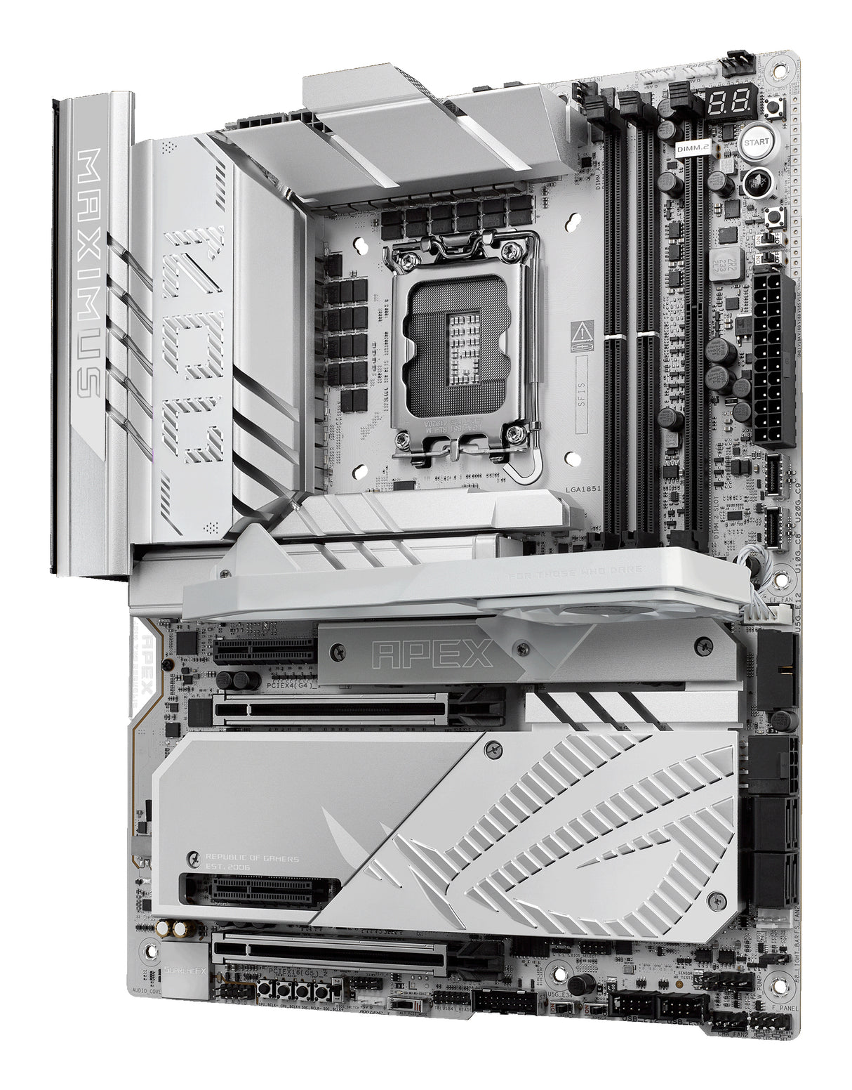 Carte mere - ASUS - MAXIMUS Z890 APEX - Socket 1851 - DDR5 SDRAM - LAN 5 GbE