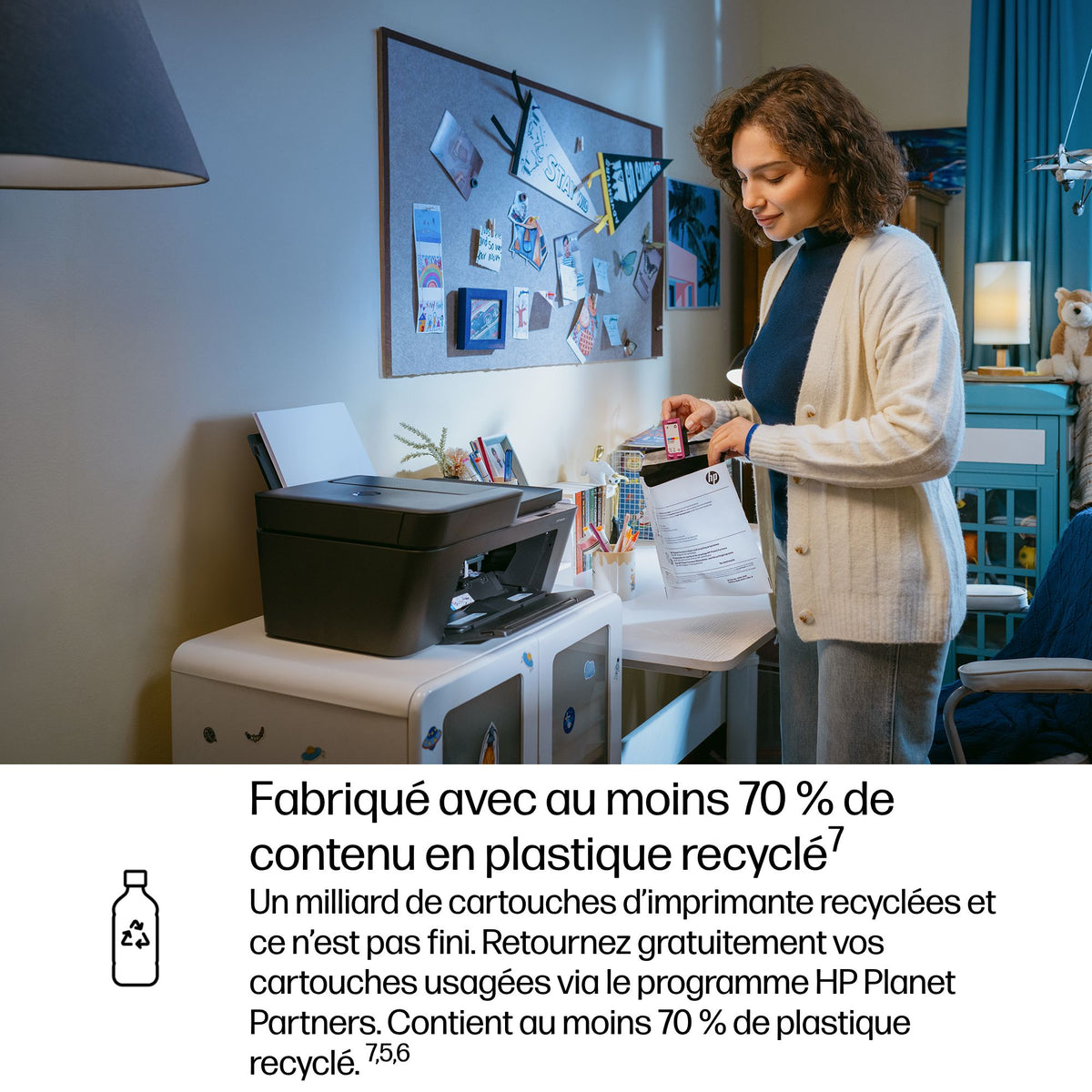 Imprimante tout-en-un HP DeskJet 4330 jet d'encre couleur - 3 mois d'Instant ink inclus avec HP+
