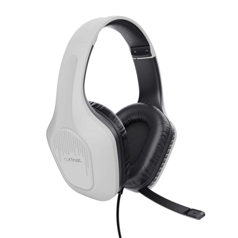 Casque Gamer filaire Trust GXT 415 Zirox (Blanc)