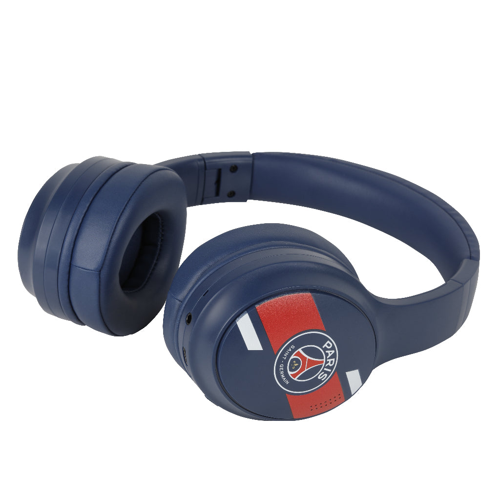Casque audio - Sans fil - Konix - PSG - Bluetooth 5.3 PC, smartphones, tablettes - Microphone - Autonomie 25 h - Câble 3,5 mm - Bleu