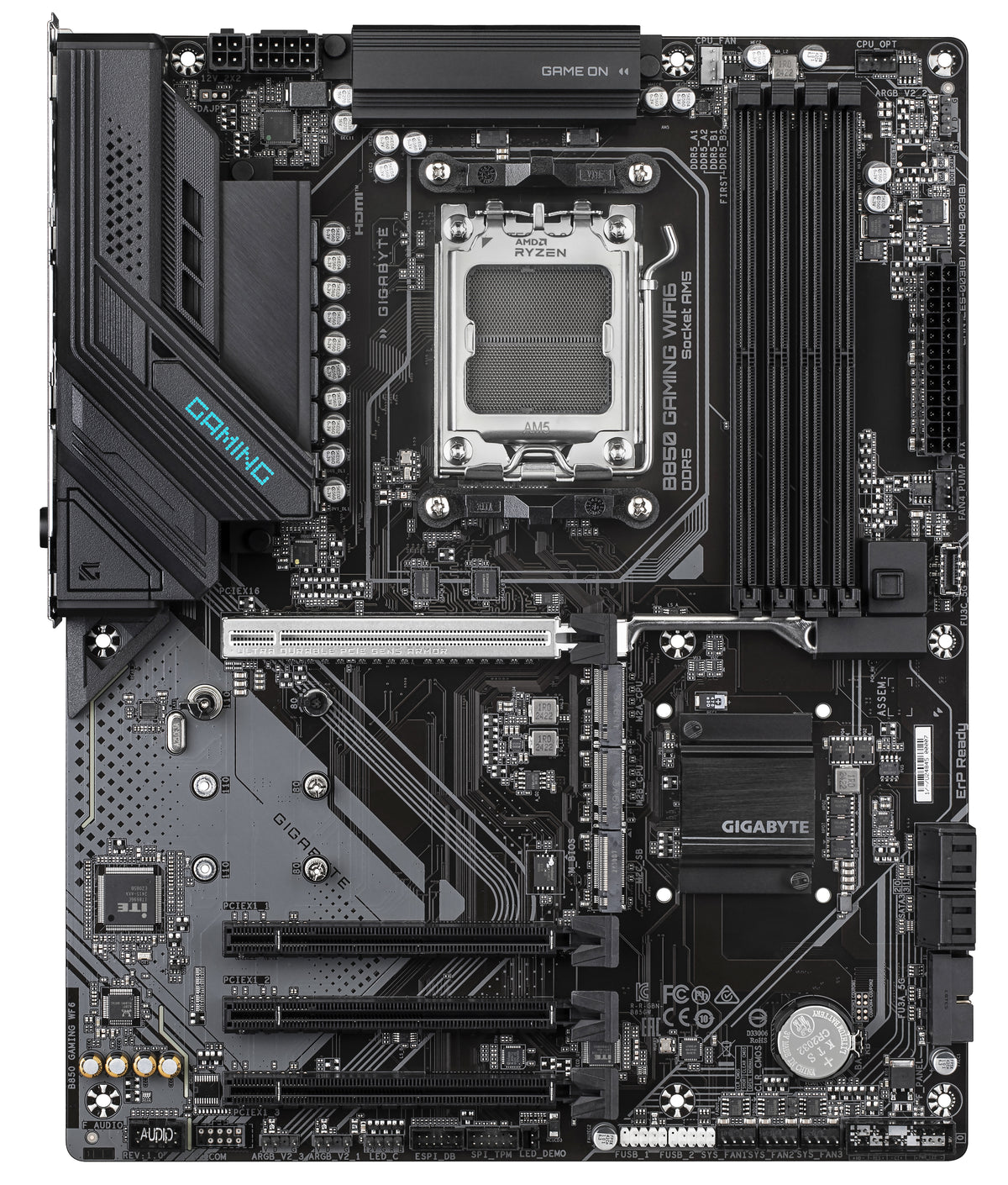 Carte mčre - GIGABYTE - B850 GAMING WF6 - Format ATX - Chipset AMD B850 - DDR5 & PCIe 5.0 - WiFi 6