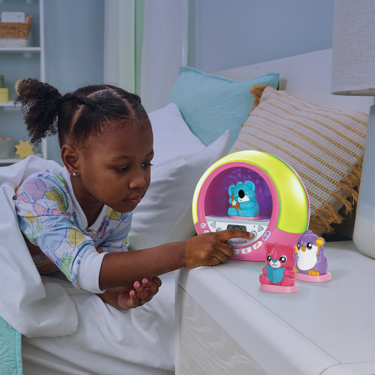 VTECH - STORY'CLOCK - MA CONTEUSE RÉVEIL ROSE - Rose
