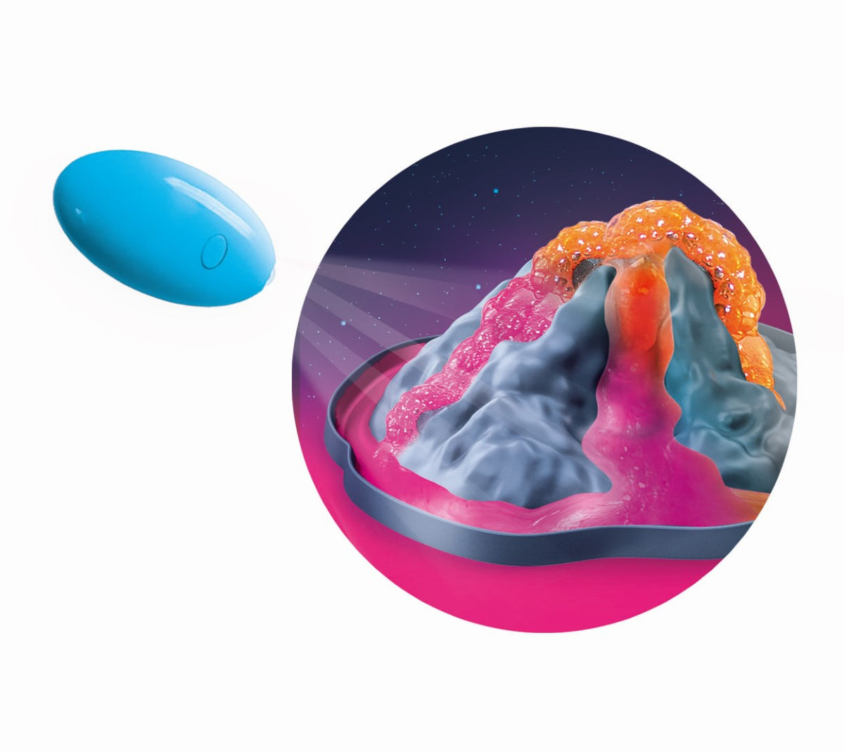 Expériences volcaniques - Clementoni - Science & Jeu - Jeux Scientifiques