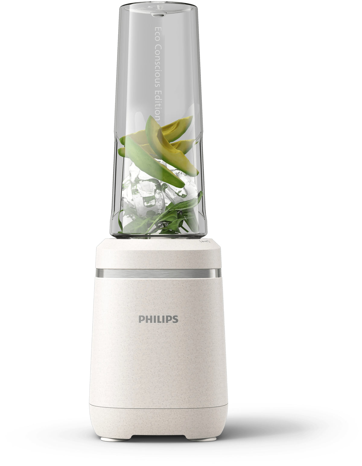 Blender PHILIPS - HR2500/00 Pro Blend - 350 W - bol 0,6 L sans BPA - Blanc Soyeux Mat
