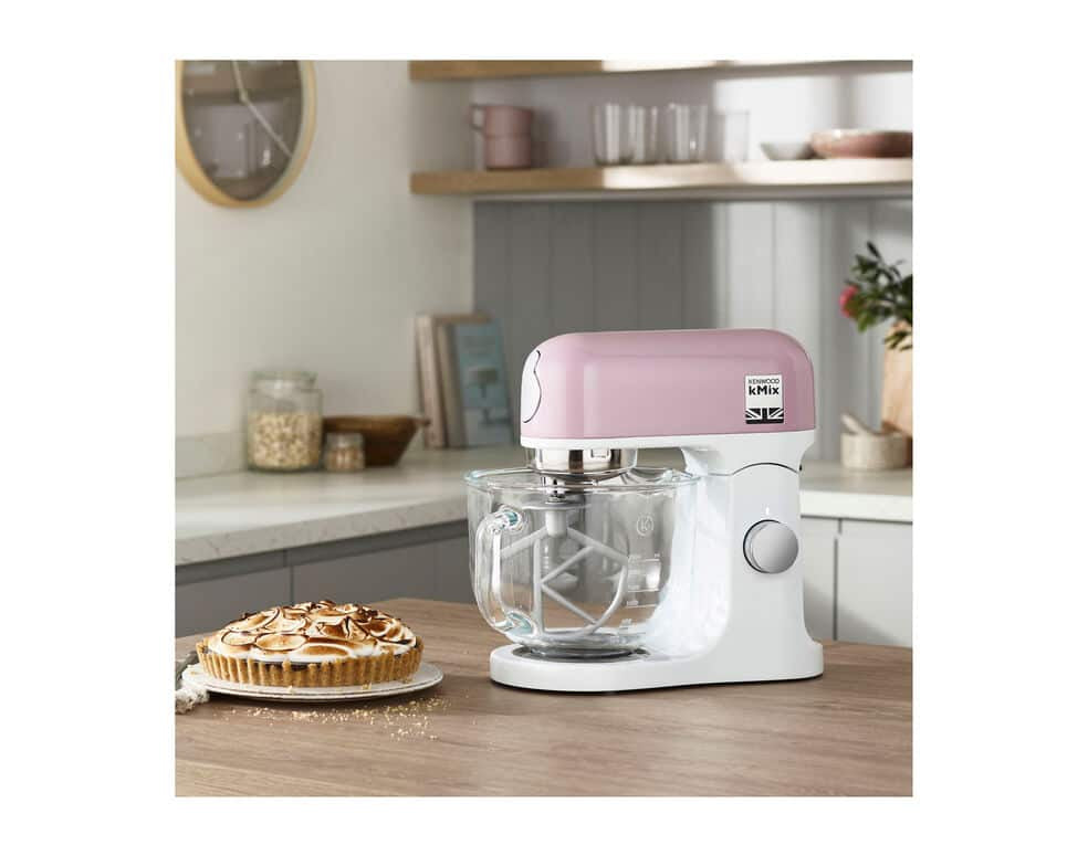 Robot pâtissier multifonction kMix KENWOOD KMX754PP - Moteur professionnel 1000W - 2 sorties pour accessoires - Bol en verre 5L