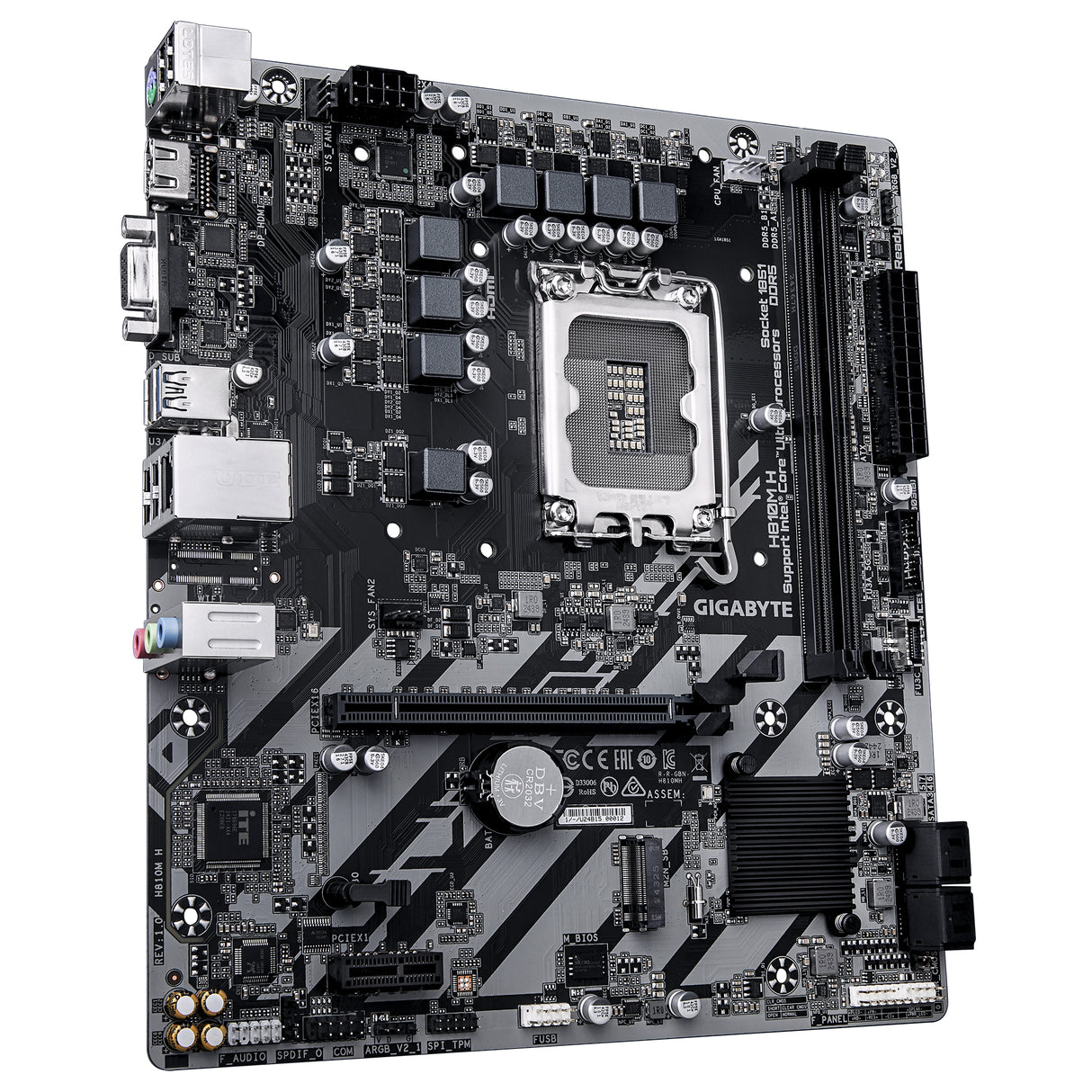 Carte Mère Gigabyte H810M-H (Intel LGA 1851) Micro ATX