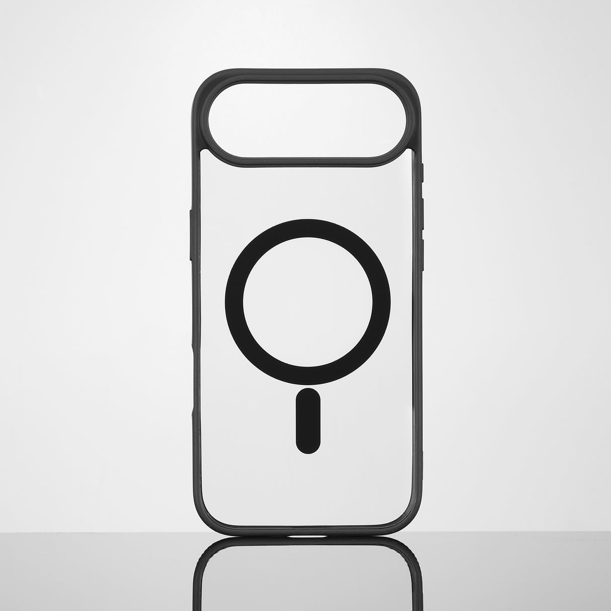 We Coque de protection RUBBER APPLE IPHONE 17 AIR - Dos transparent contour mat