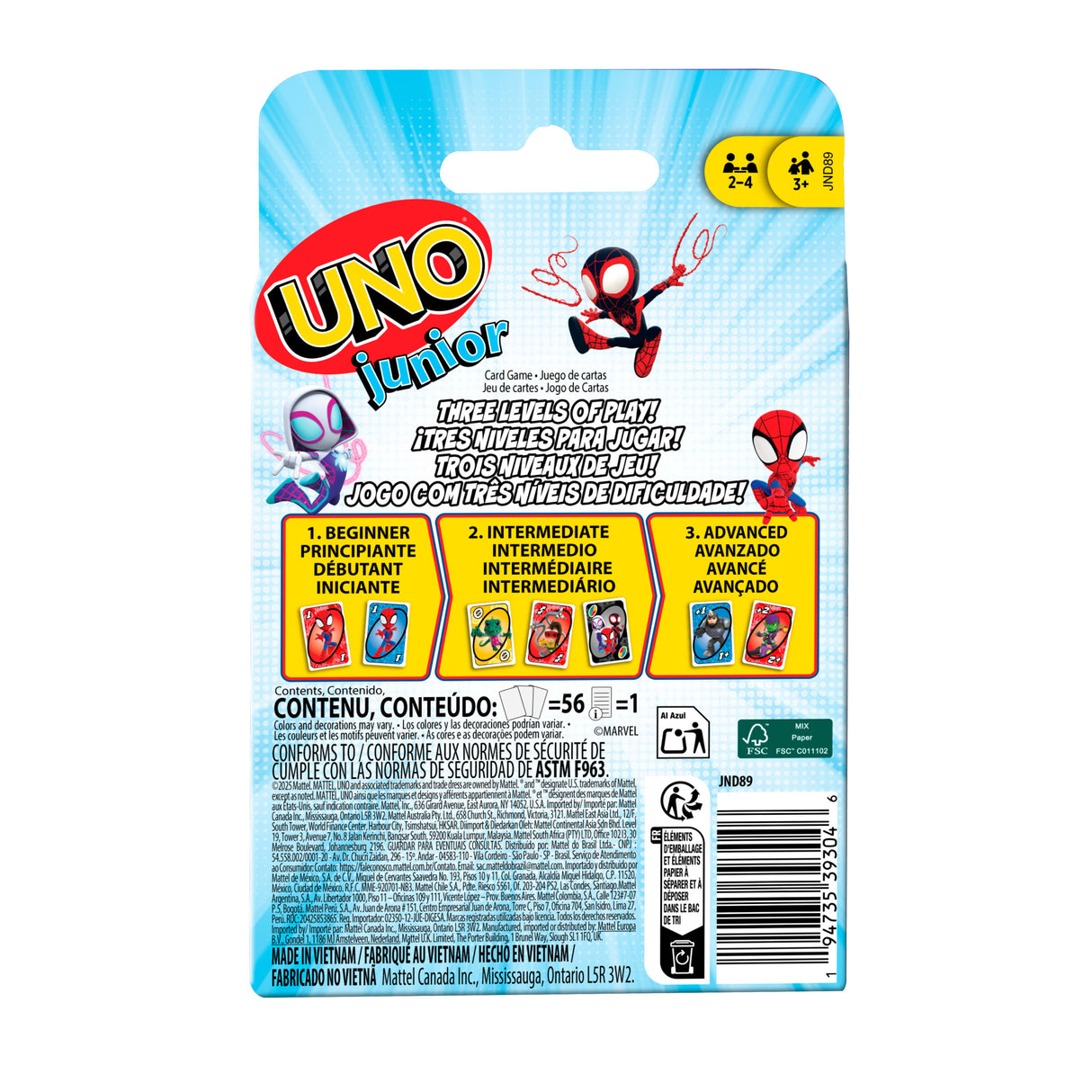 UNO JR SPIDEY
