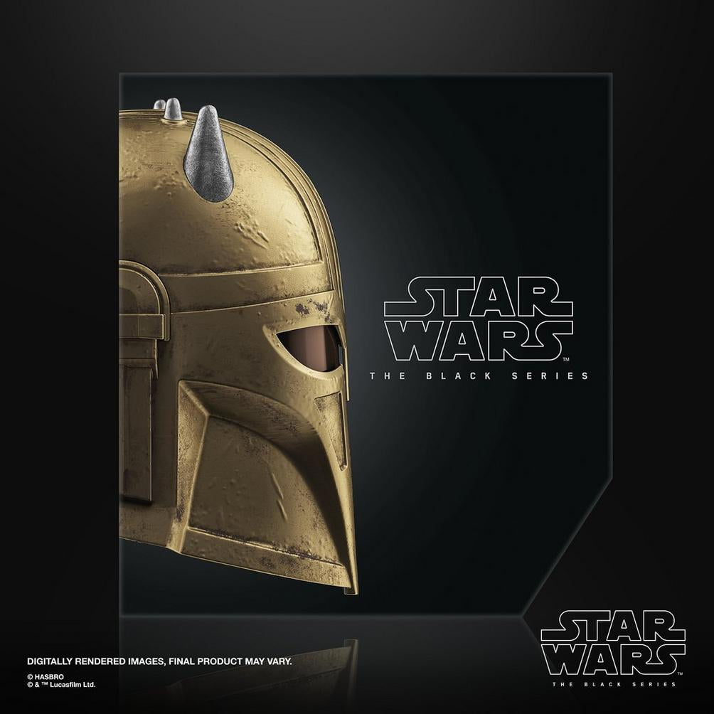 Casque The Armorer électronique premium, article de cosplay, des 14 ans, Star Wars The Black Series