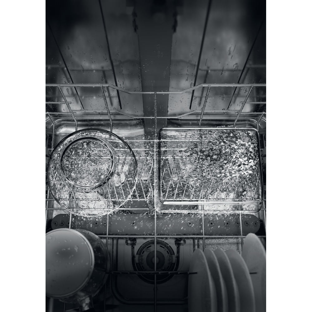 Lave-vaisselle tout encastrable HOTPOINT H7IHP40L - 15 couverts - 40 dB - Classe C - Maxi Space - tiroir a couverts