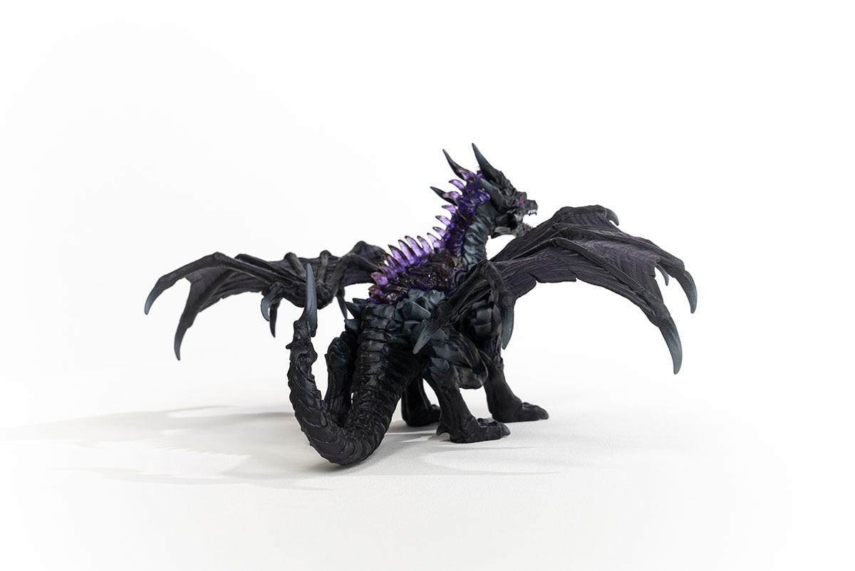 Figurine Dragon des Ténebres, jouet ultra-réaliste et durable avec ailes mobiles, Schleich 70152 Eldrador Creature, des 7 ans