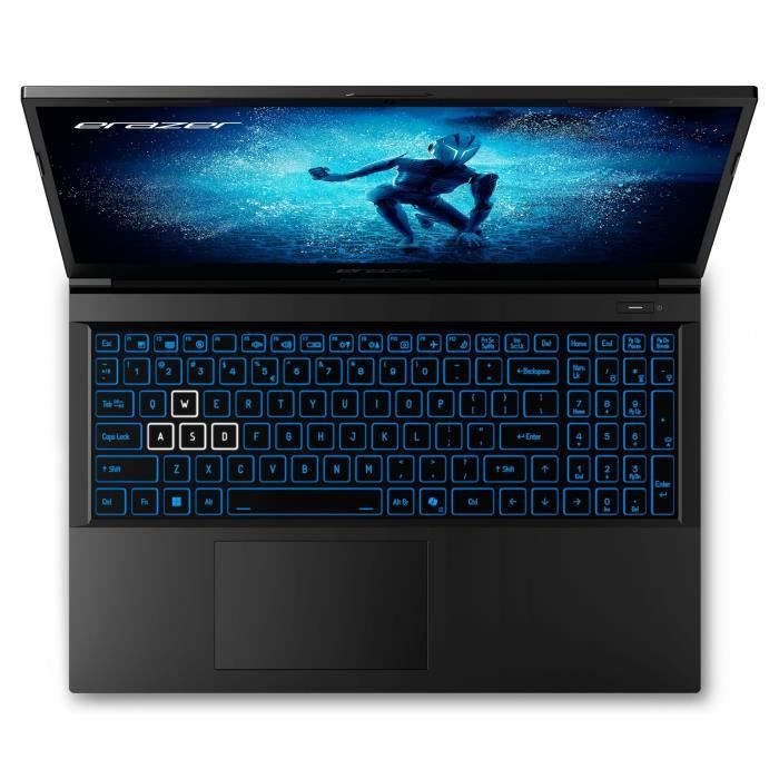 PC portable Gamer ERAZER Deputy P60i | LivrÈ sans Windows -15,6 FHD 144Hz -RTX 4060 - Core i5-12450H- RAM 16Go- 512Go SSD- AZERTY