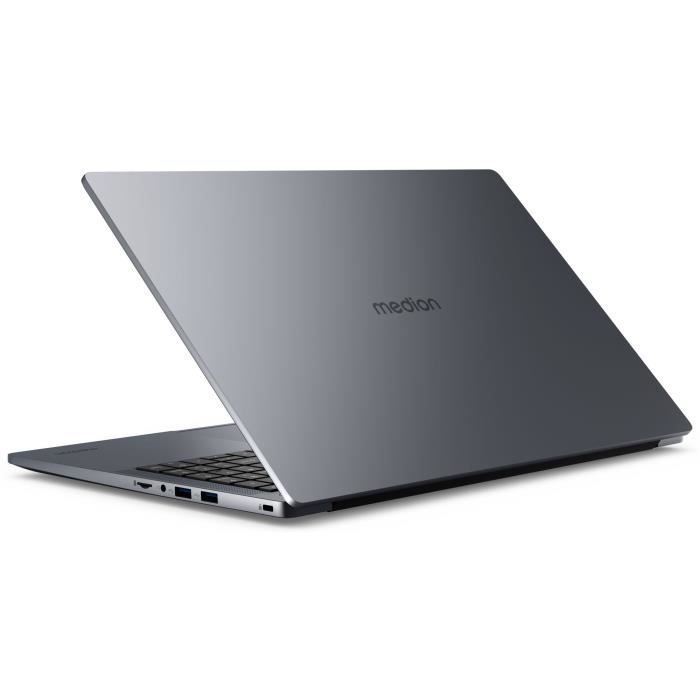 PC Portable MEDION E15223 MD62644 - Windows 11 - 15,6 FHD - Intel Celeron N100 - RAM 4Go - Stockage 128Go UFS + Microsoft 365 1 an