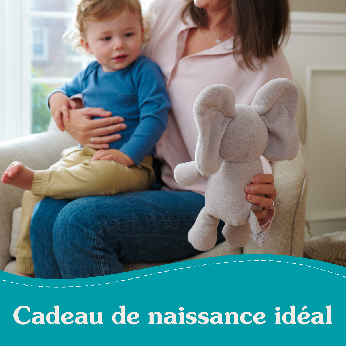 SPIN MASTER CACHE-CACHE FLAPPY L'ELEPHANT Gund
