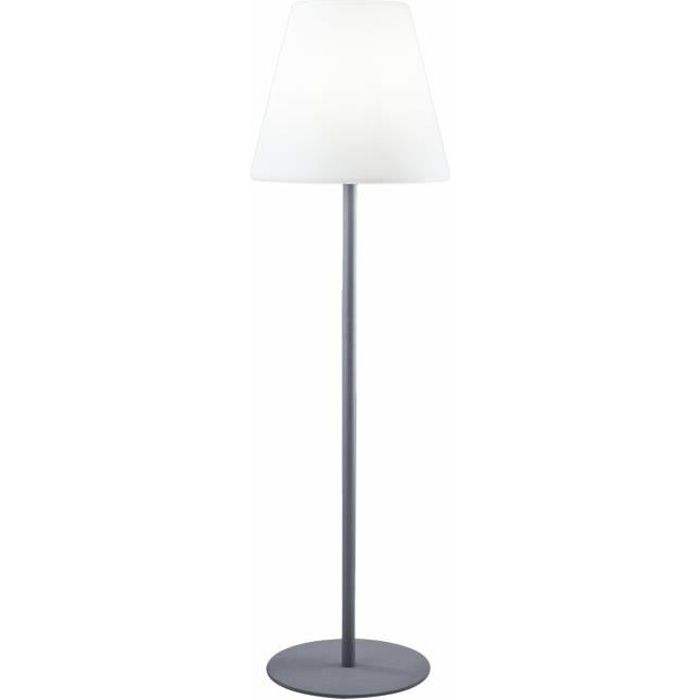 Lampadaire lumineux extÈrieur - LUMISKY - 150cm - Acier et polyÈthylene - Blanc froid