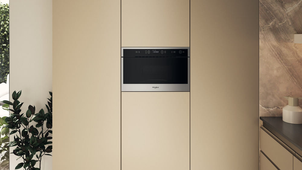 Micro-ondes encastrable - WHIRLPOOL - WMN461BXF - Inox - 59,5 x 32 x 38,2 cm