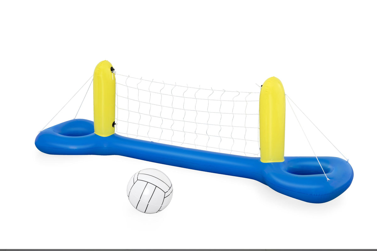 Jeu de piscine gonflable flottant Volley-ball - BESTWAY - 52133 - 244 x 64 x 76 cm