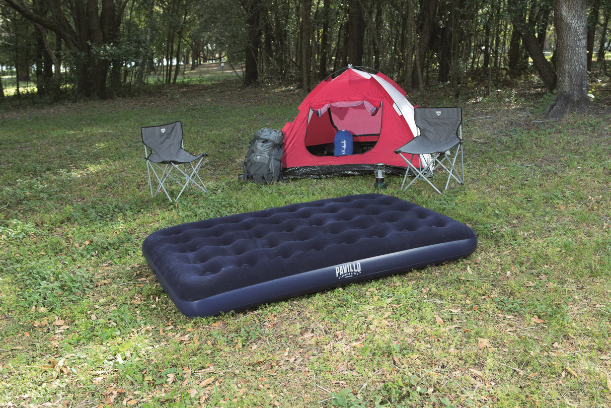 Matelas gonflable camping - BESTWAY - 2 places - 1,91 m x 1,37 m x 22 cm