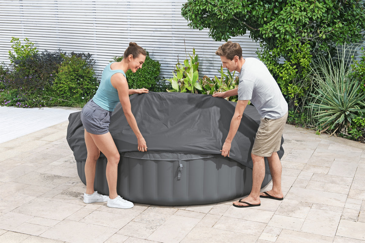 BESTWAY - Couverture thermique EnergySense™ pour spas rond 236 x 71 cm