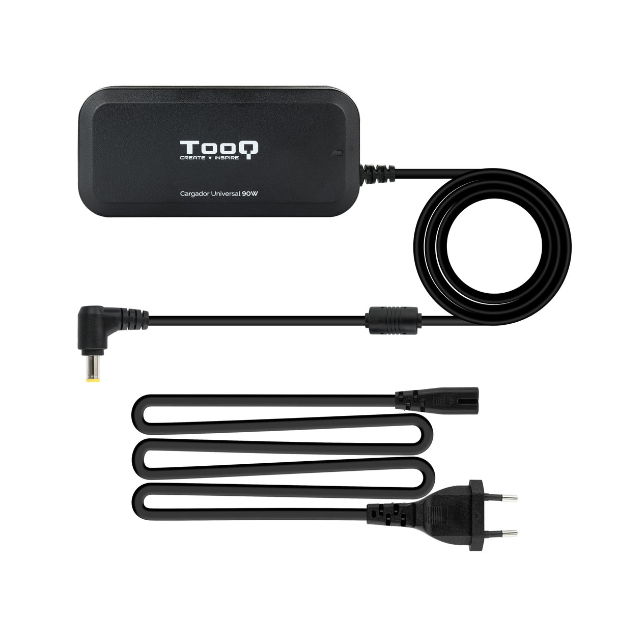 Chargeur universel manuel TooQ 90W - 12 embouts