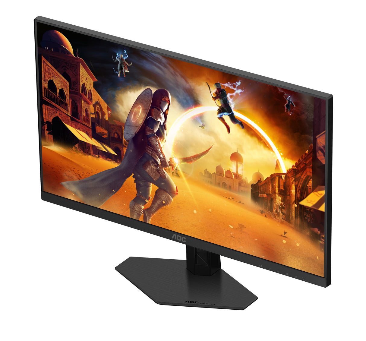 Ecran PC Gamer - AOC - 23,8'' - QHD - 180Hz - Dalle Fast IPS - 0,5ms - Q24G4RE
