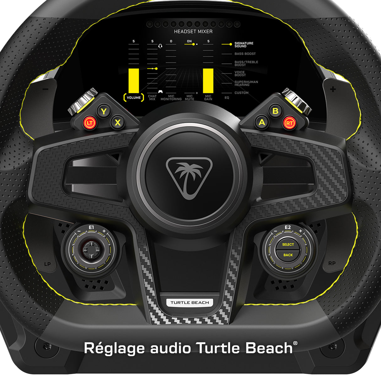 Systeme universel de volant et pédales - TURTLE BEACH - TBS-0726-05 - VelocityOne™ Race - XB et PC - Noir