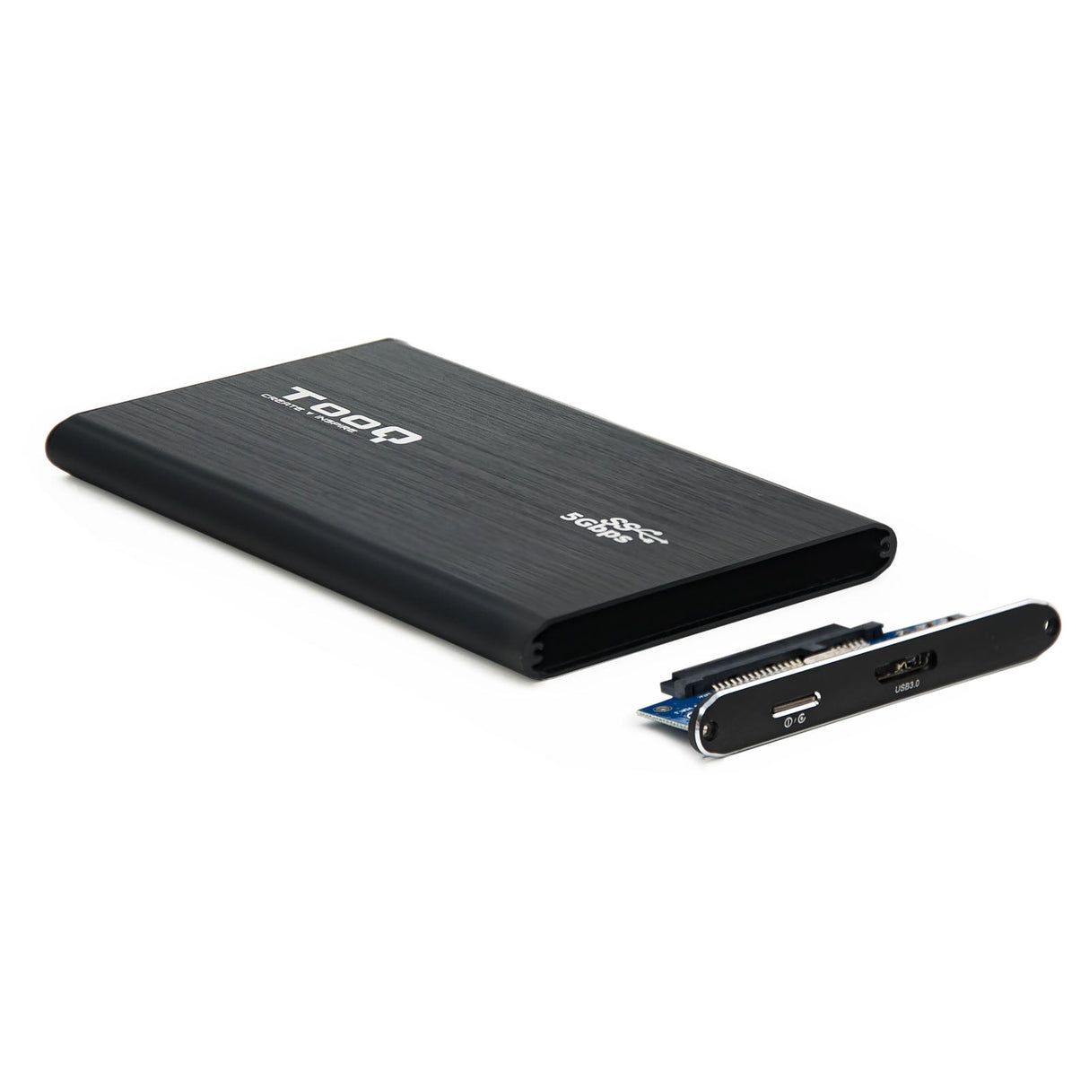 Boitier externe USB 3.0 TooQ TQE-2529 - S-ATA 2,5" (Noir)