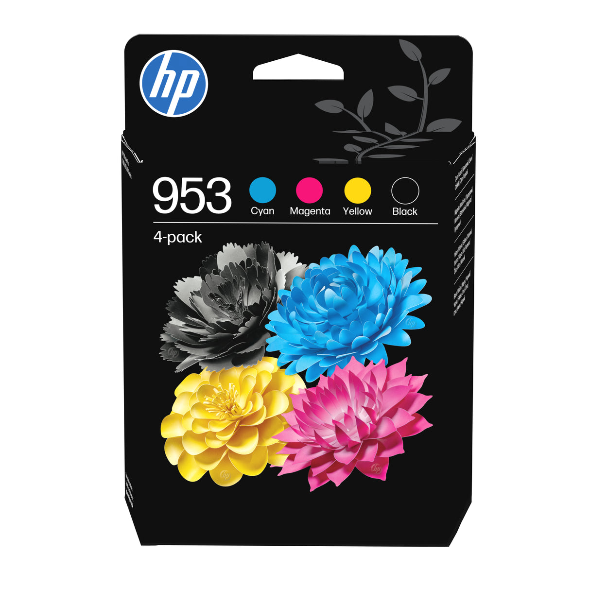 Pack 4 Cartouches d'encre HP 953 (Noir, Couleurs)