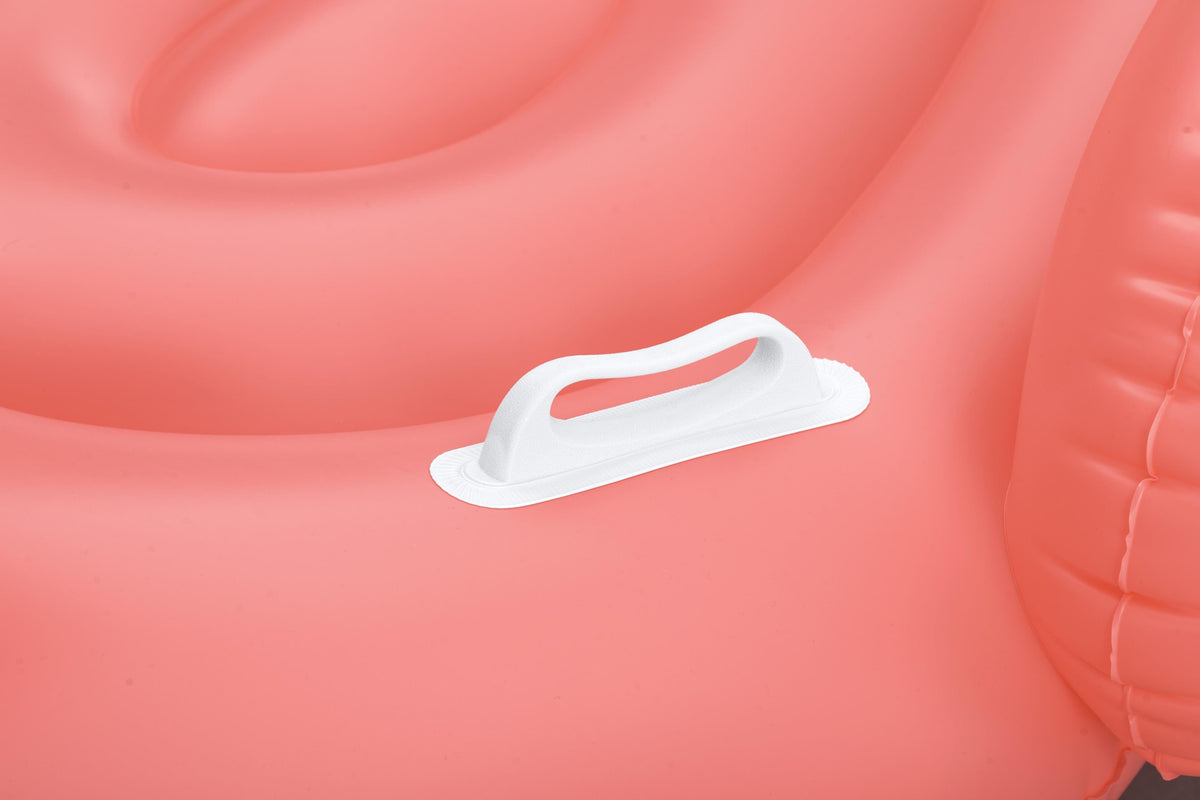 Bouée a chevaucher - Bestway - Flamant rose - 168 x 120 cm