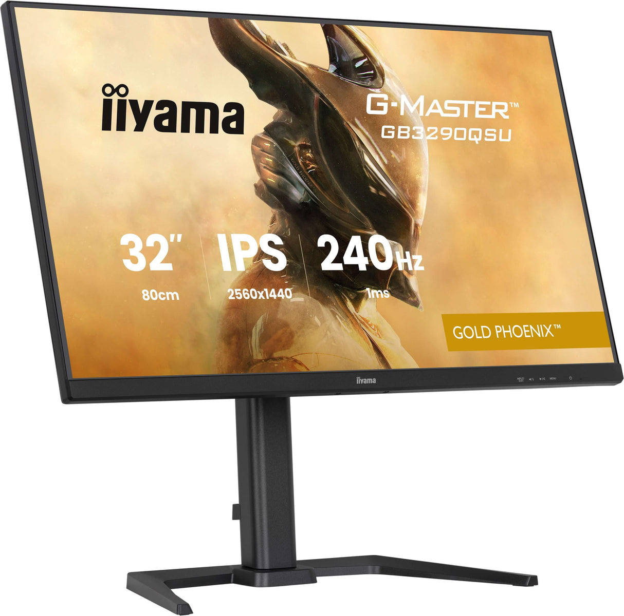 Ecran 32" Iiyama G-Master Gold Phoenix GB3290QSU-B1 Quad HD 240Hz (Noir)