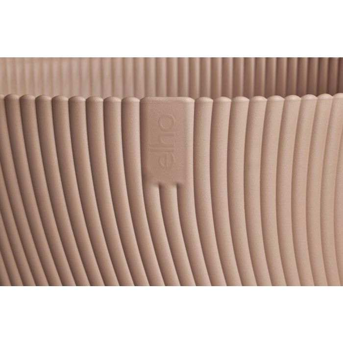 Pot de fleur haut - ELHO - Sereh Haut 30 - 22 L - L 30 x B 29.5 x H 41 cm - Marron - Balcon/intérieur/extérieur